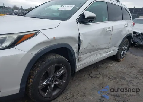2018 Toyota Highlander Limited Platinum from USA, damaged, VIN 5TDDZRFH0JS813488